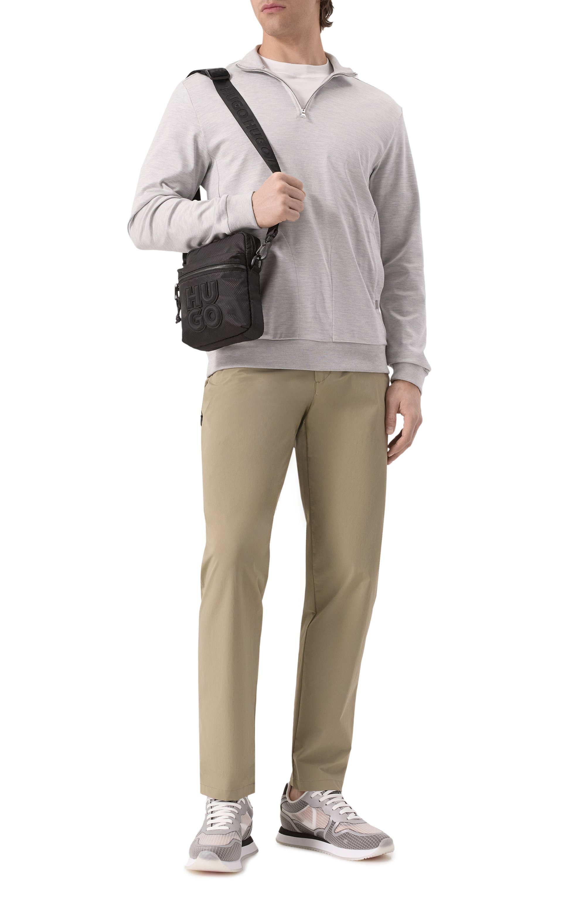 Сумка HUGO черного цвета по цене 14850 руб., арт. 50536029, фото 7 Сумка HUGO, арт. 50536029, фото 7