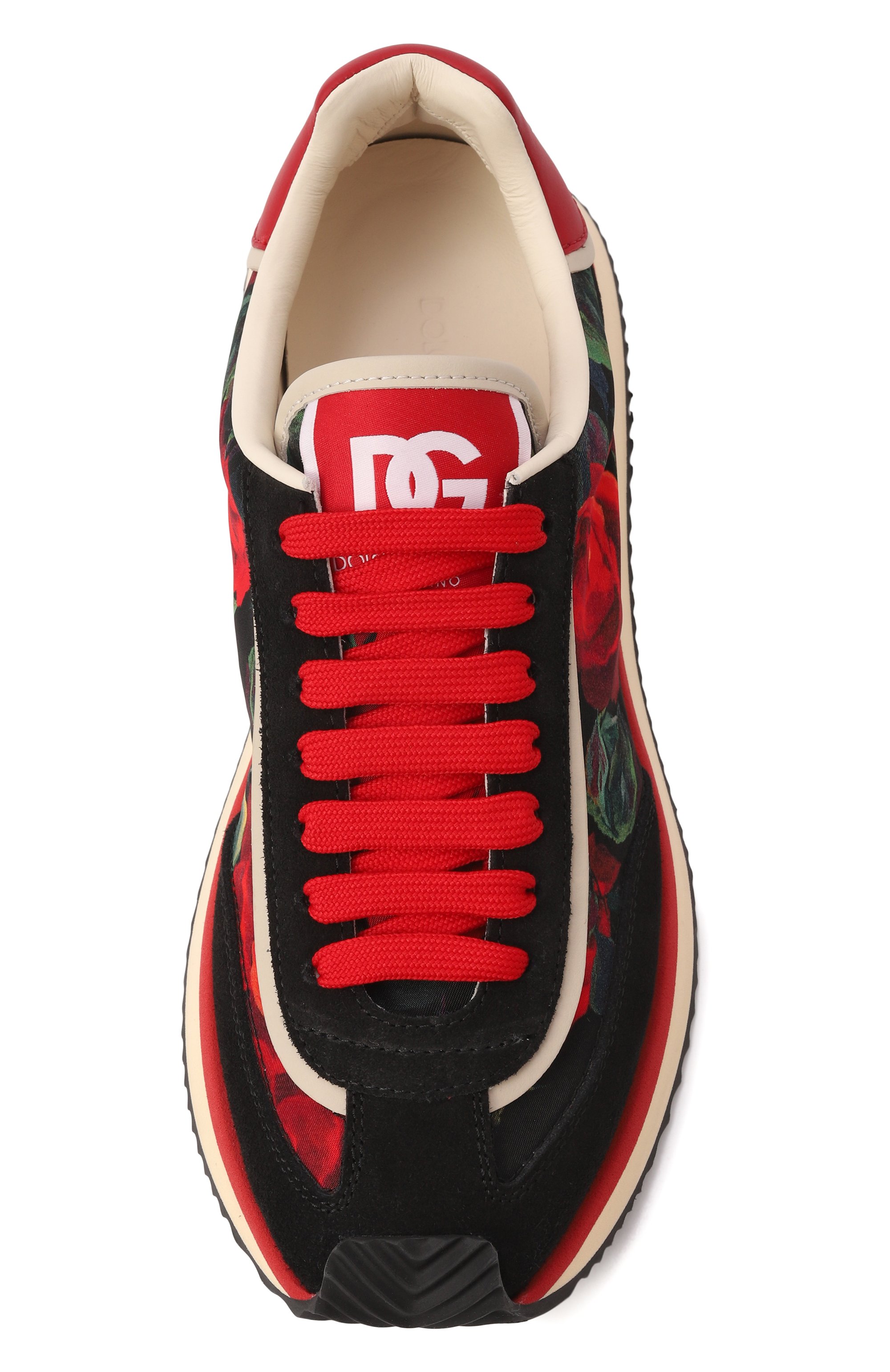 Комбинированные кроссовки dg cushion DOLCE & GABBANA, арт. CK2288/A6N66, фото 6