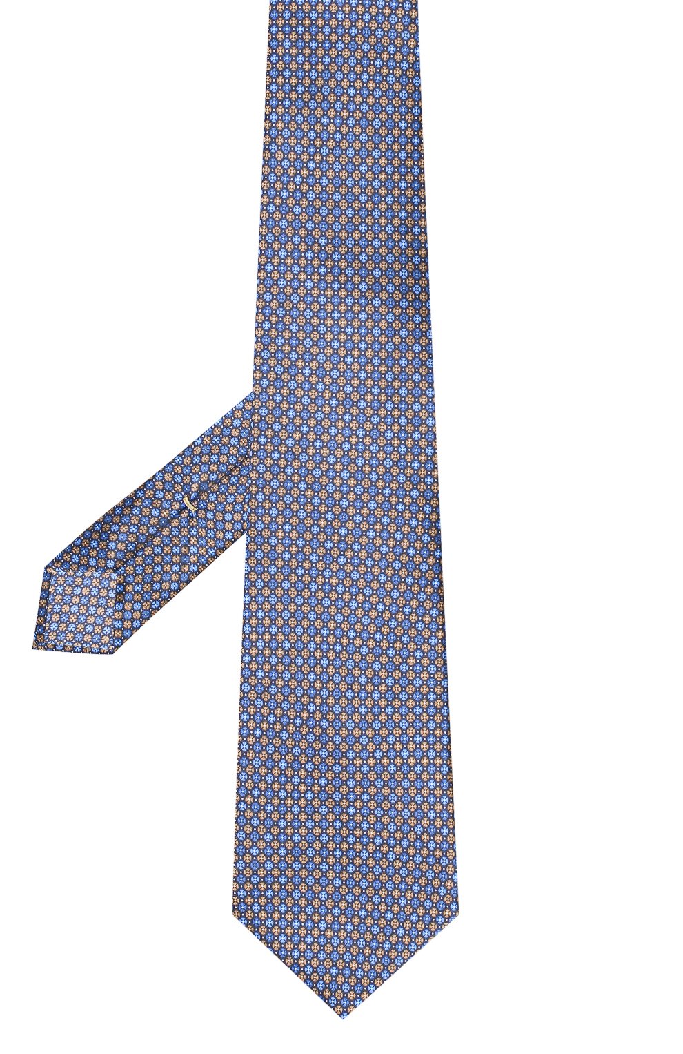 Шелковый галстук CANALI разноцветного цвета по цене 10450 руб., арт. 18/HS02369, фото 2 Шелковый галстук CANALI, арт. 18/HS02369, фото 2