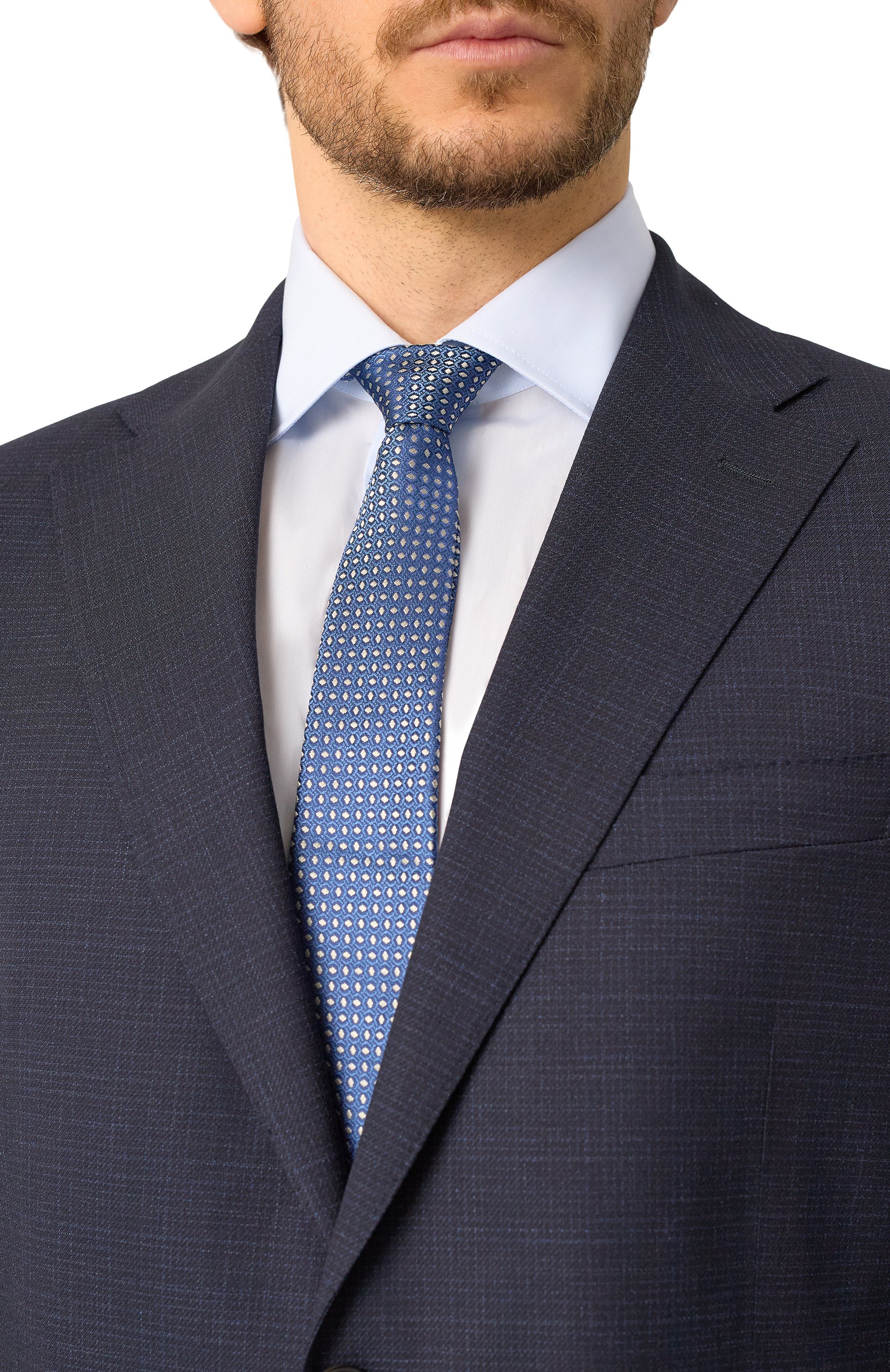 Шелковый галстук CANALI, арт. 18/HJ04239, фото 2