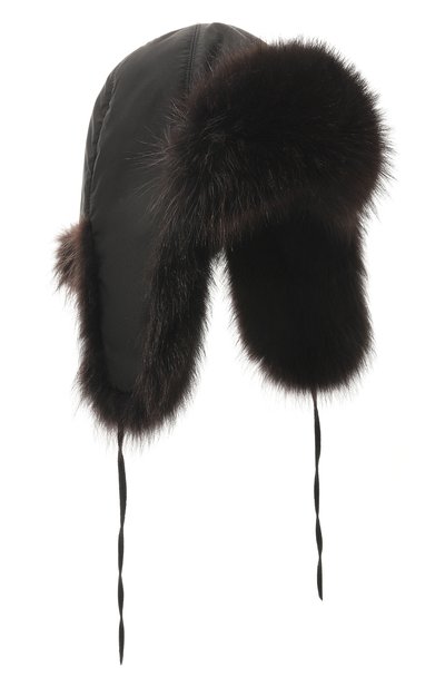 Шапка-ушанка джими с отделкой из меха енота FURLAND, арт. 0208913910001300003, фото 1
