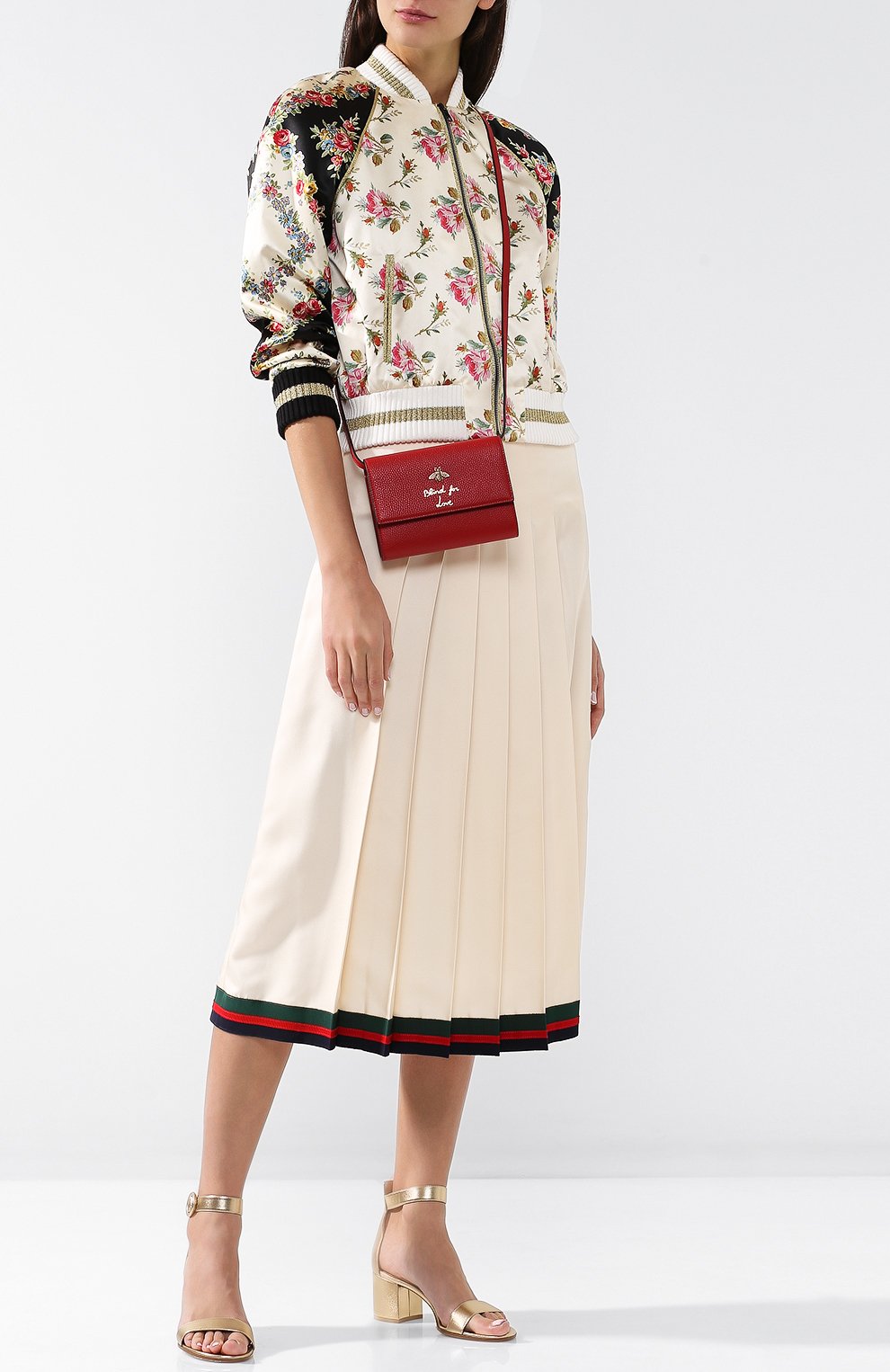 Клатч animalier bee GUCCI, арт. 498097/A7M0T, фото 2