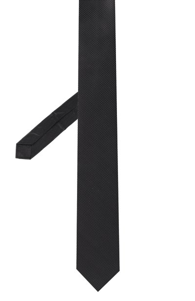 Шелковый галстук STEFANO RICCI черного цвета по цене 34150 руб., арт. CCXL/96150, фото 3 Шелковый галстук STEFANO RICCI, арт. CCXL/96150, фото 3