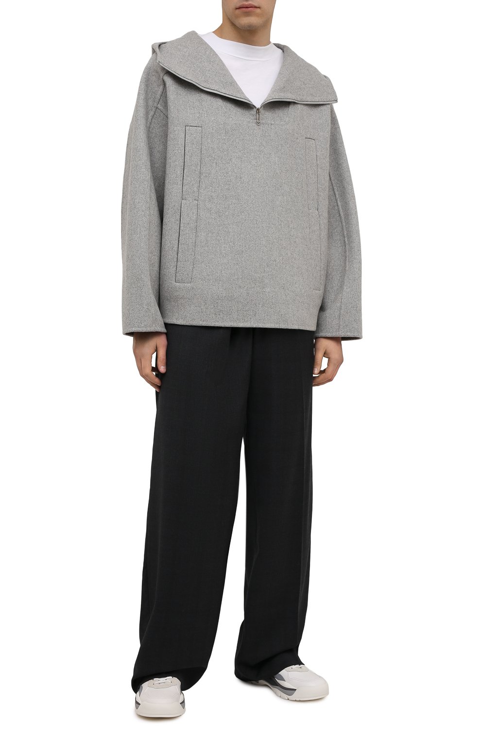 Шерстяной анорак OFF-WHITE, арт. 0ME0004F21FAB001, фото 2