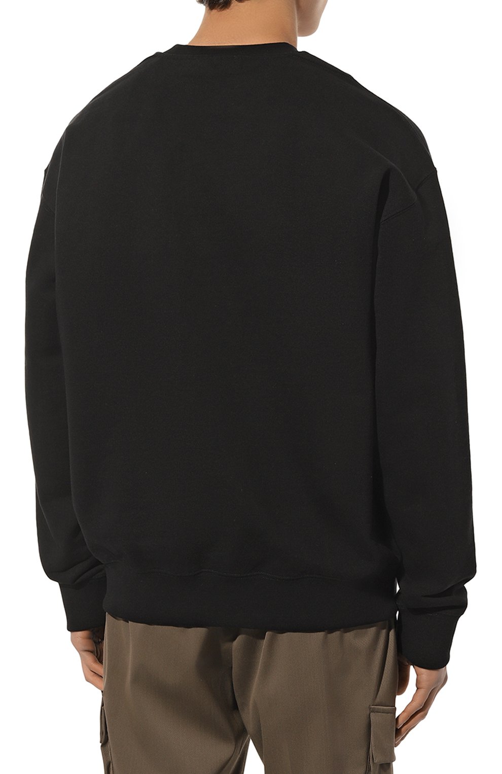 Хлопковый свитшот JIL SANDER черного цвета по цене 54200 руб., арт. J47GU0104/J20039, фото 4 Хлопковый свитшот JIL SANDER, арт. J47GU0104/J20039, фото 4