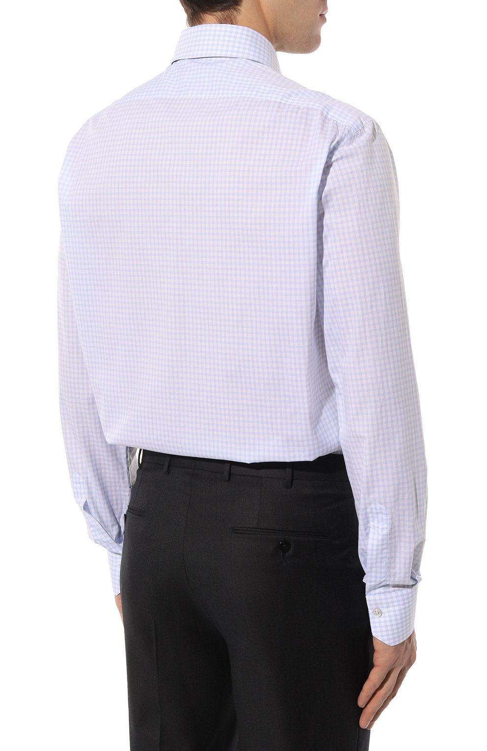 Хлопковая сорочка KITON, арт. UCIH0869019, фото 5