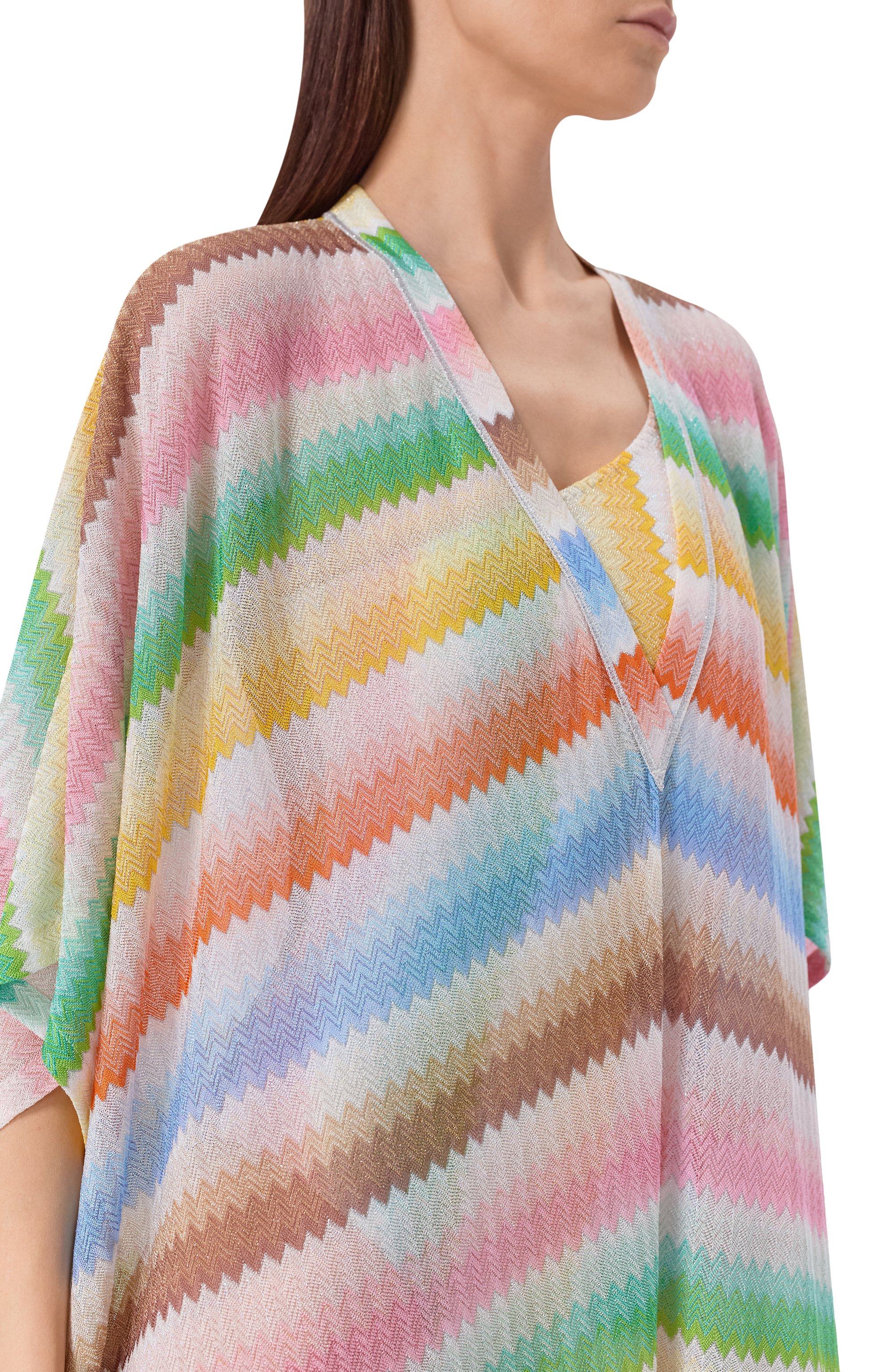 Туника из вискозы MISSONI разноцветного цвета по цене 141500 руб., арт. MS26SQ1T/BR014G, фото 4 Туника из вискозы MISSONI, арт. MS26SQ1T/BR014G, фото 4