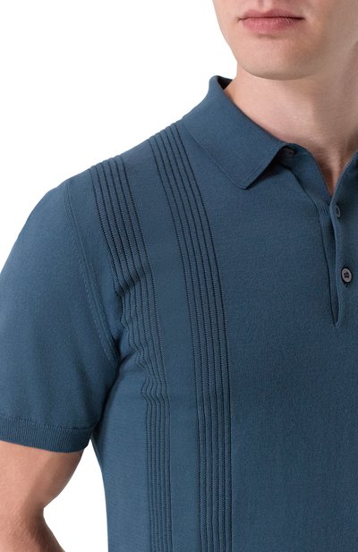 Хлопковое поло CORNELIANI, арт. 27M586/2725109, фото 5