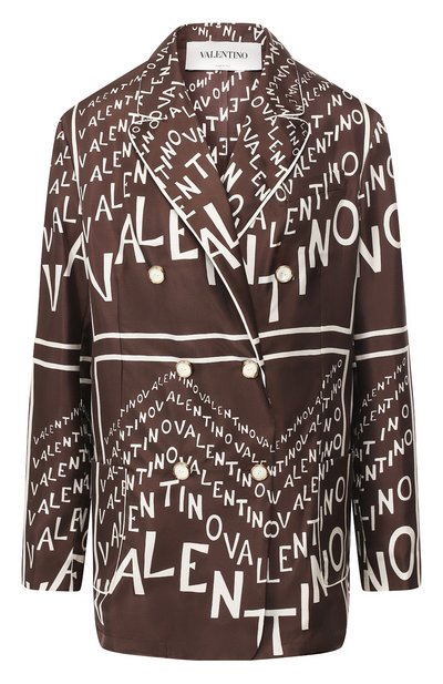 Женский шелковый жакет VALENTINO, арт. RB3CE1H24EL