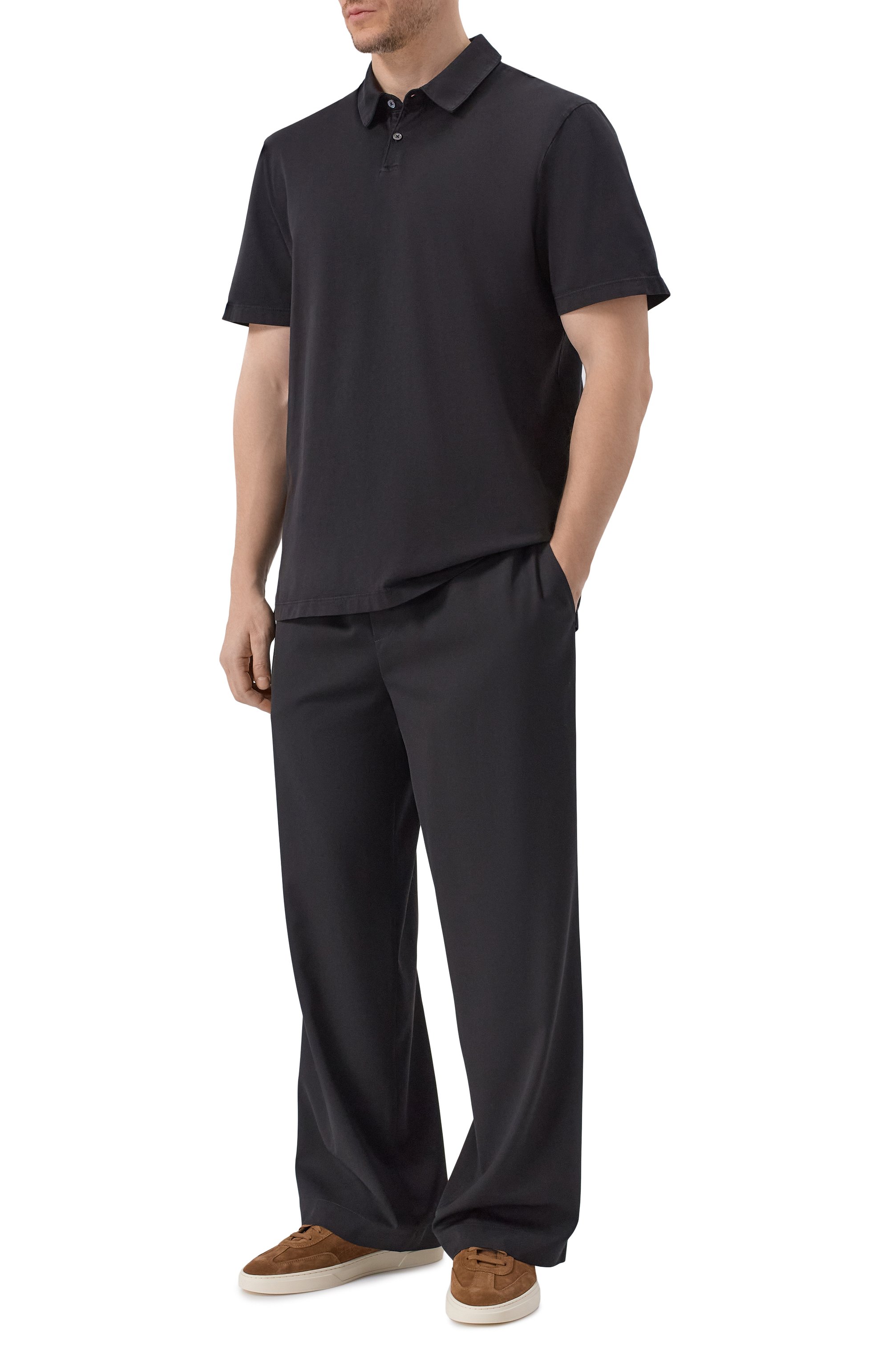 Хлопковое поло JAMES PERSE, арт. MSX3337, фото 2