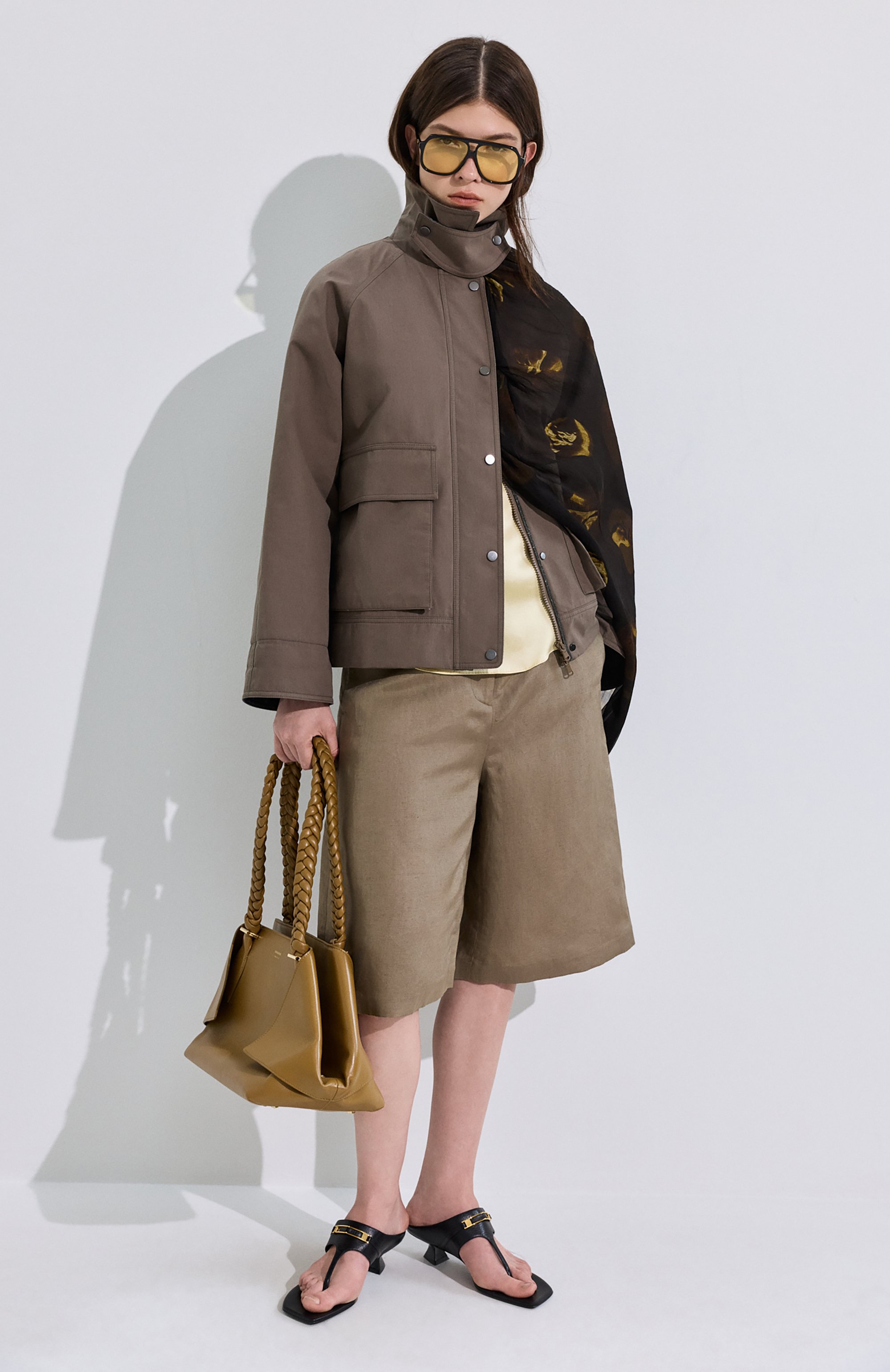 Солнцезащитные очки VINTAGE FRAMES, арт. KING SIZE BLACK/YELL0W, фото 6