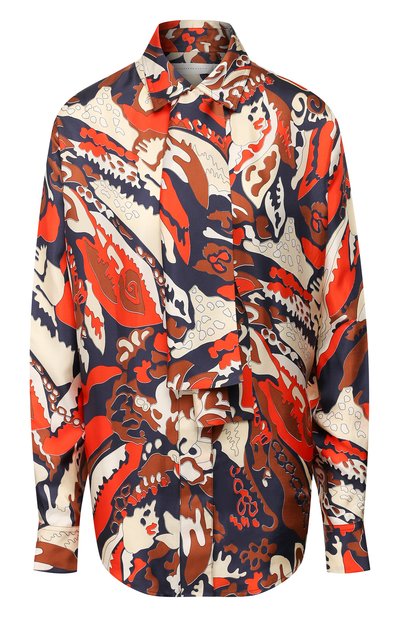 Женская шелковая рубашка VICTORIA BECKHAM, арт. 1120WSH000907B