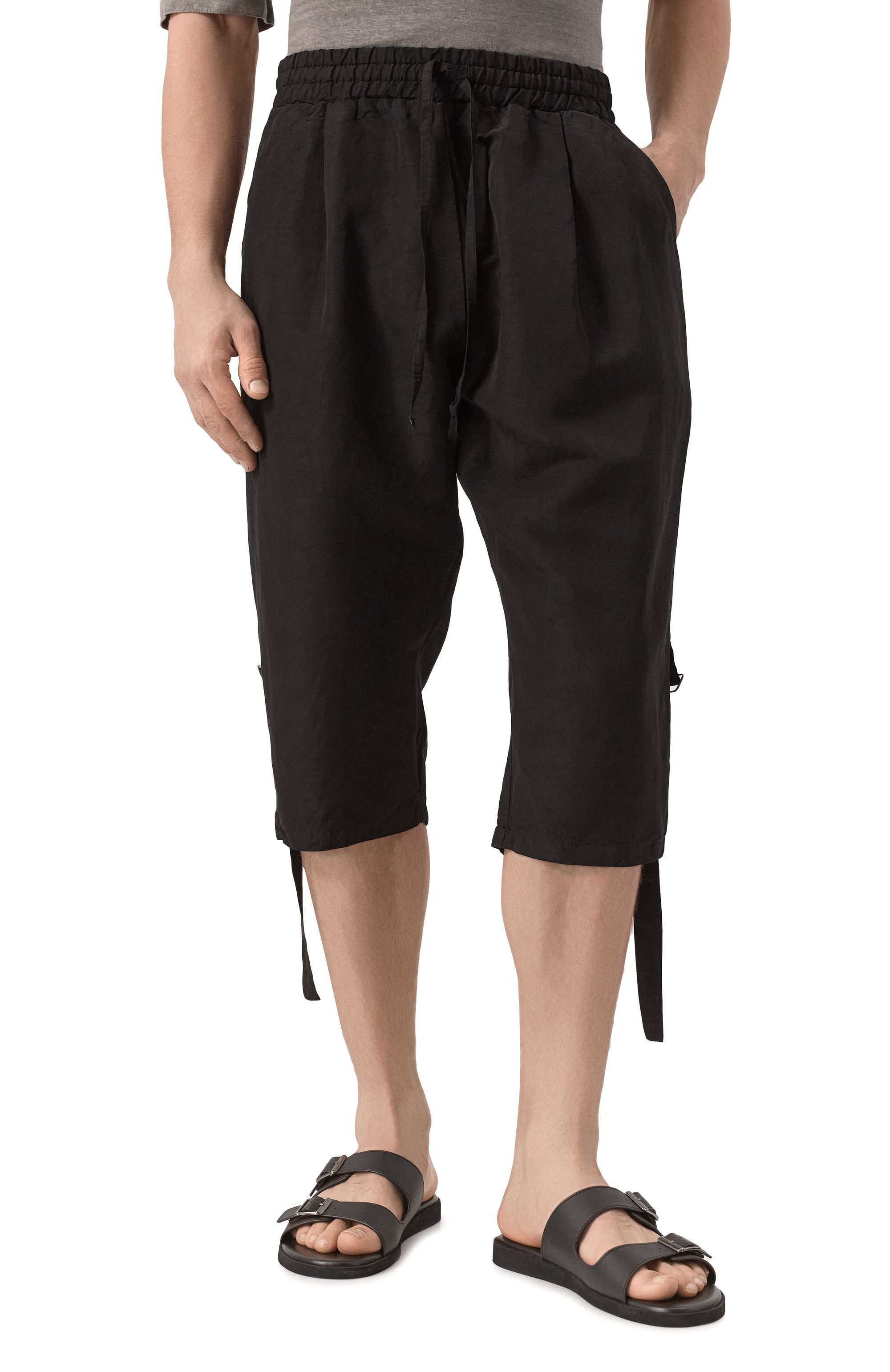 Брюки NEVER ENOUGH черного цвета по цене 31500 руб., арт. MBE036, фото 3 Брюки NEVER ENOUGH, арт. MBE036, фото 3