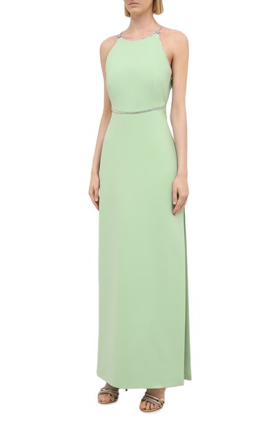 Платье MIU MIU светло-зеленого цвета по цене 275000 руб., арт. MF3555-1LW6-F0035, фото 3 Платье MIU MIU, арт. MF3555-1LW6-F0035, фото 3