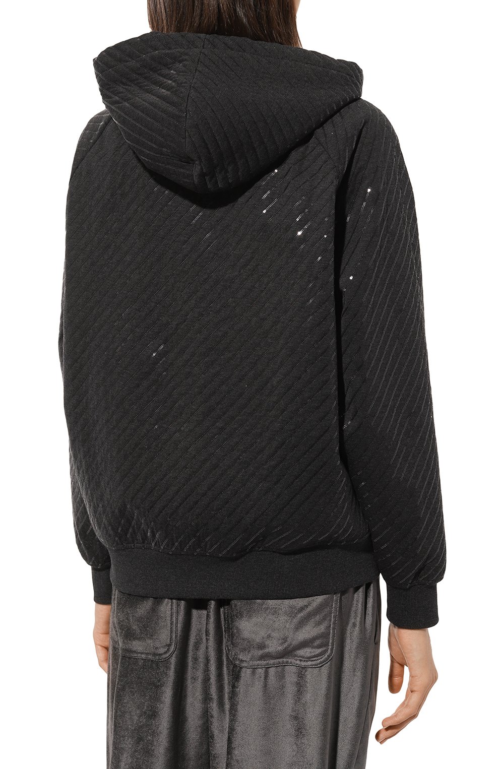 Хлопковая толстовка BRUNELLO CUCINELLI, арт. M0A45SR306, фото 4