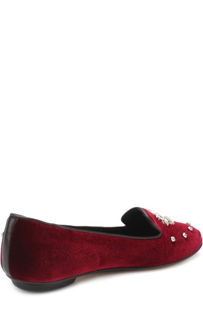 Бархатные слиперы с кристаллами MISSOURI, арт. 76949/35-41, фото 3