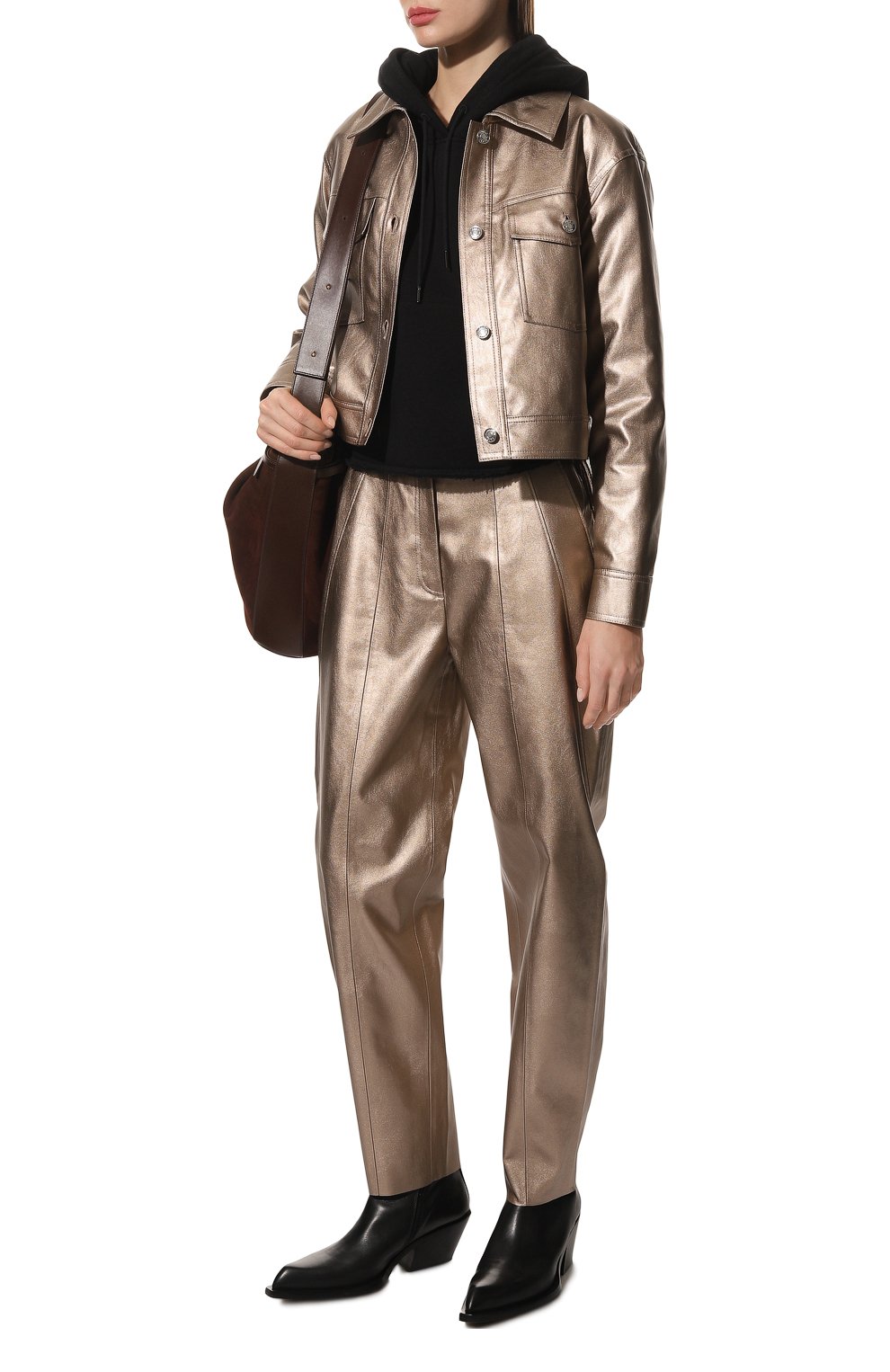 Куртка HUGO золотого цвета по цене 28050 руб., арт. 50484649, фото 2 Куртка HUGO, арт. 50484649, фото 2