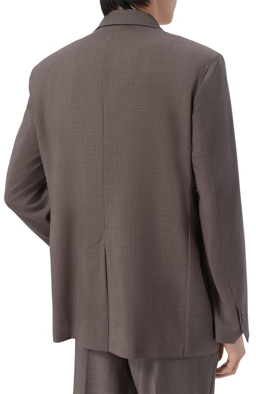 Шерстяной пиджак Hevo R0DIS/L755 Коричневый  R0DIS/L755 Фото 4