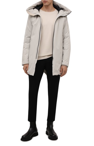 Пуховая куртка KAZUYUKI KUMAGAI светло-серого цвета по цене 142500 руб., арт. AC12-223, фото 2 Пуховая куртка KAZUYUKI KUMAGAI, арт. AC12-223, фото 2