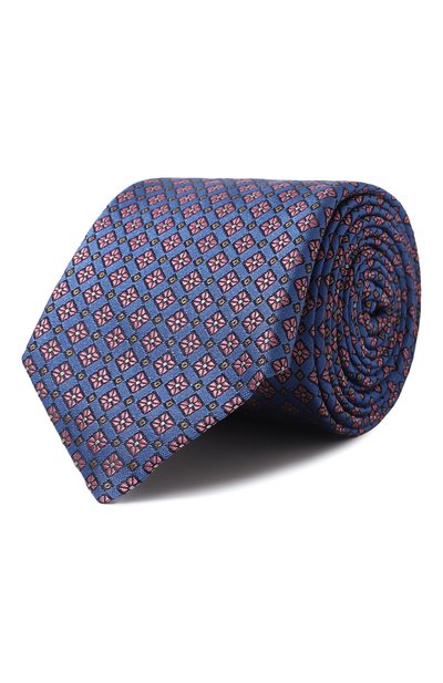 Мужской шелковый галстук CANALI, арт. 18/HJ03651