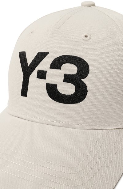 Бейсболка Y-3 кремового цвета по цене 10800 руб., арт. H62982, фото 4 Бейсболка Y-3, арт. H62982, фото 4