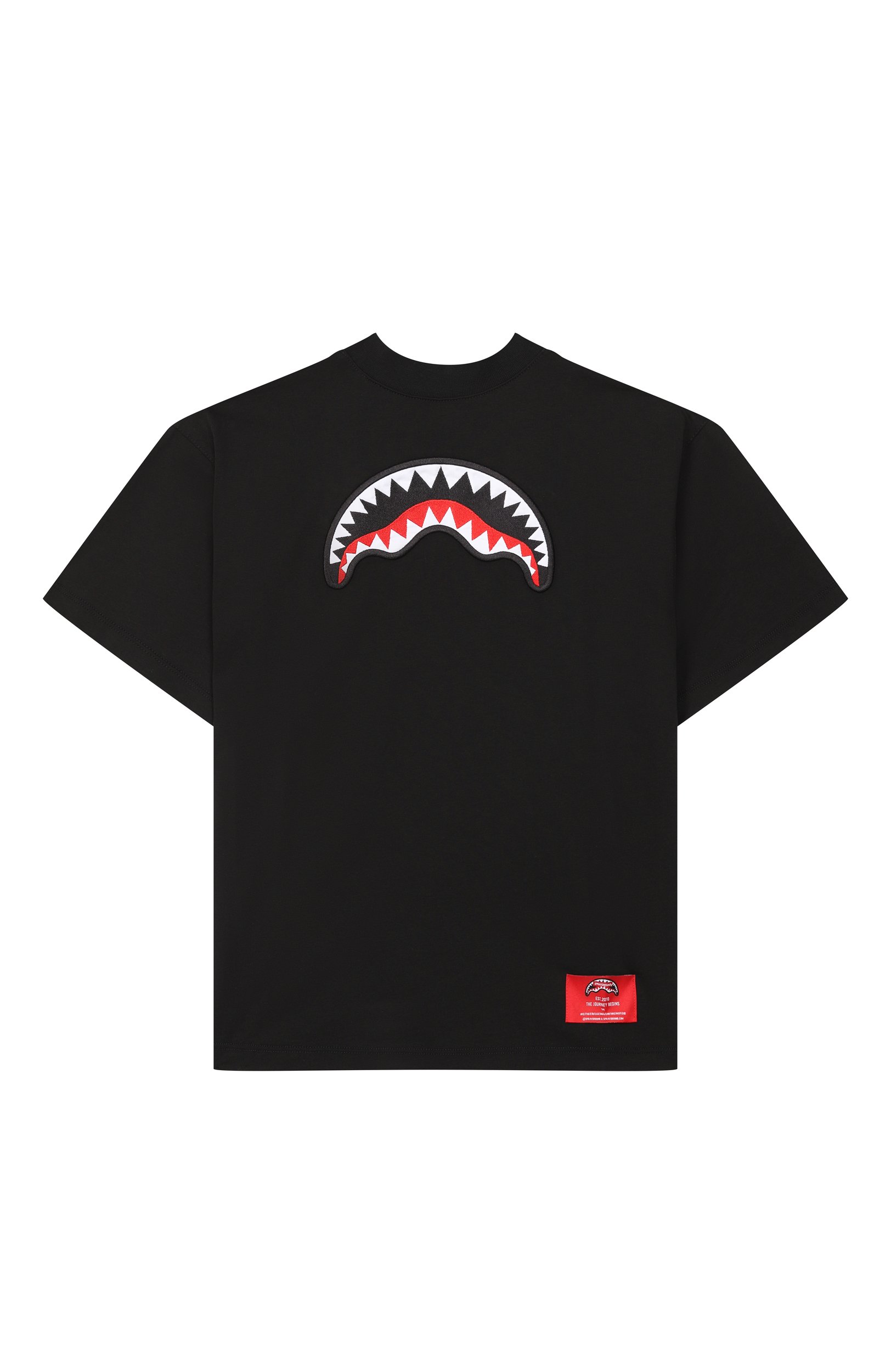Хлопковая футболка SPRAYGROUND, арт. SPY1539BLK/TURN AR0UND 0VER T-SHIRT BLK, фото 2