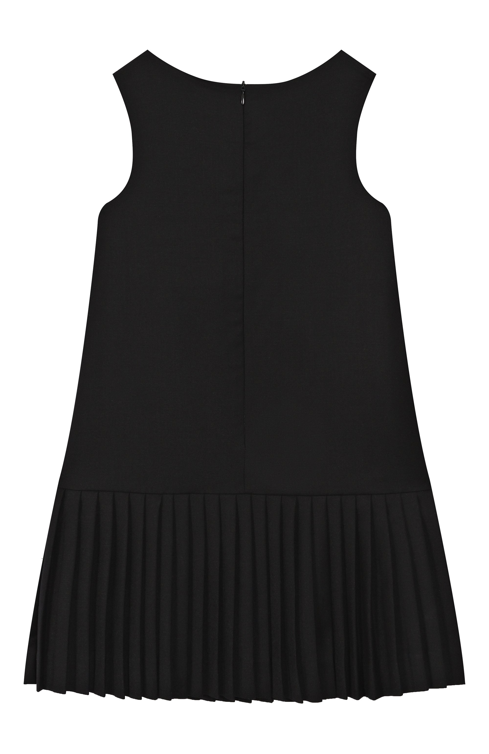 Шерстяной сарафан DOLCE & GABBANA черного цвета по цене 92400 руб., арт. L54DE8/FUBD9/8-14, фото 2 Шерстяной сарафан DOLCE & GABBANA, арт. L54DE8/FUBD9/8-14, фото 2