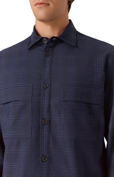 Шерстяная рубашка PAUL&SHARK, арт. 15313335, фото 5