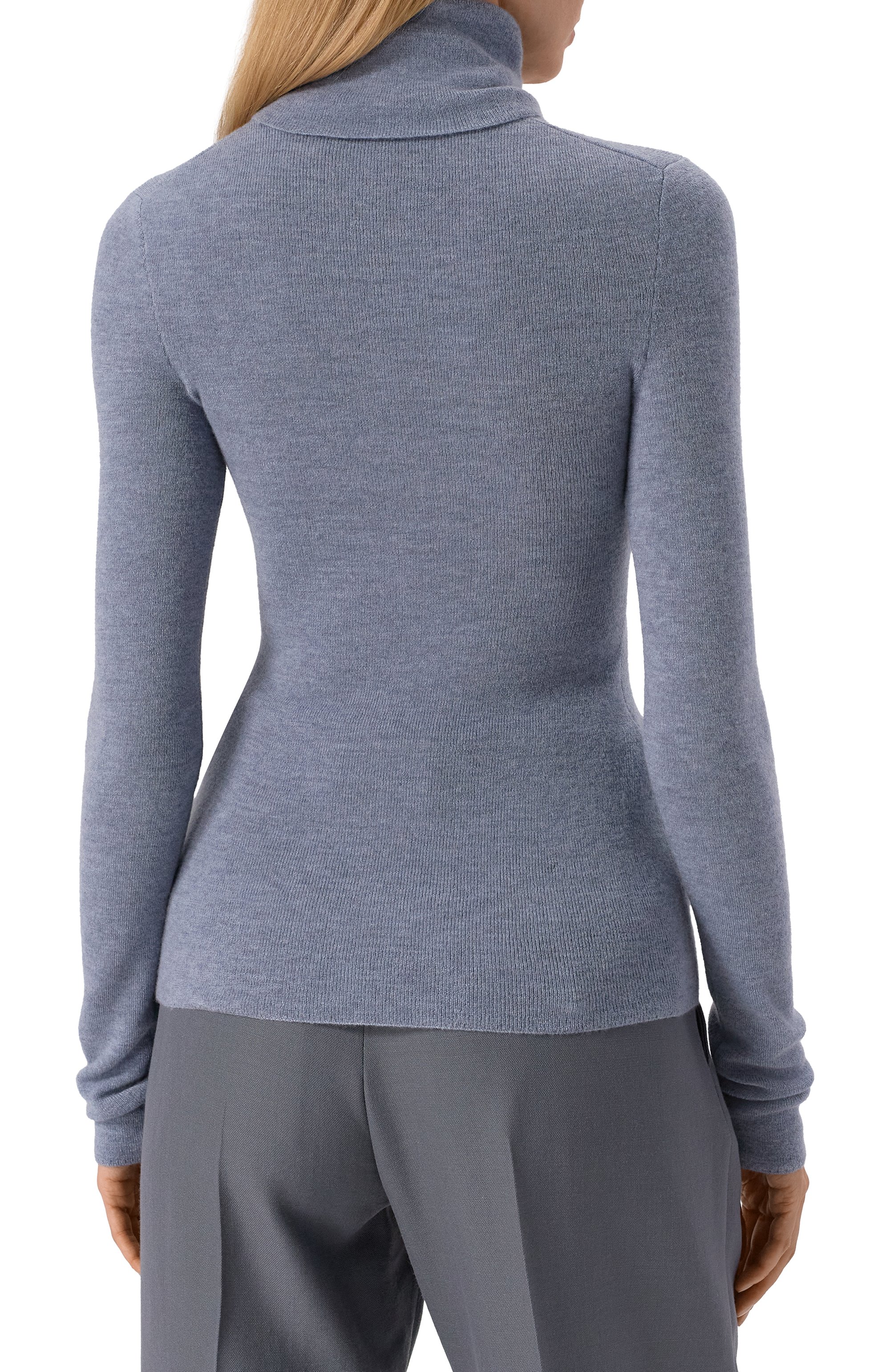 Кашемировая водолазка MVST голубого цвета по цене 104000 руб., арт. MKNSW014/ME23014, фото 4 Кашемировая водолазка MVST, арт. MKNSW014/ME23014, фото 4