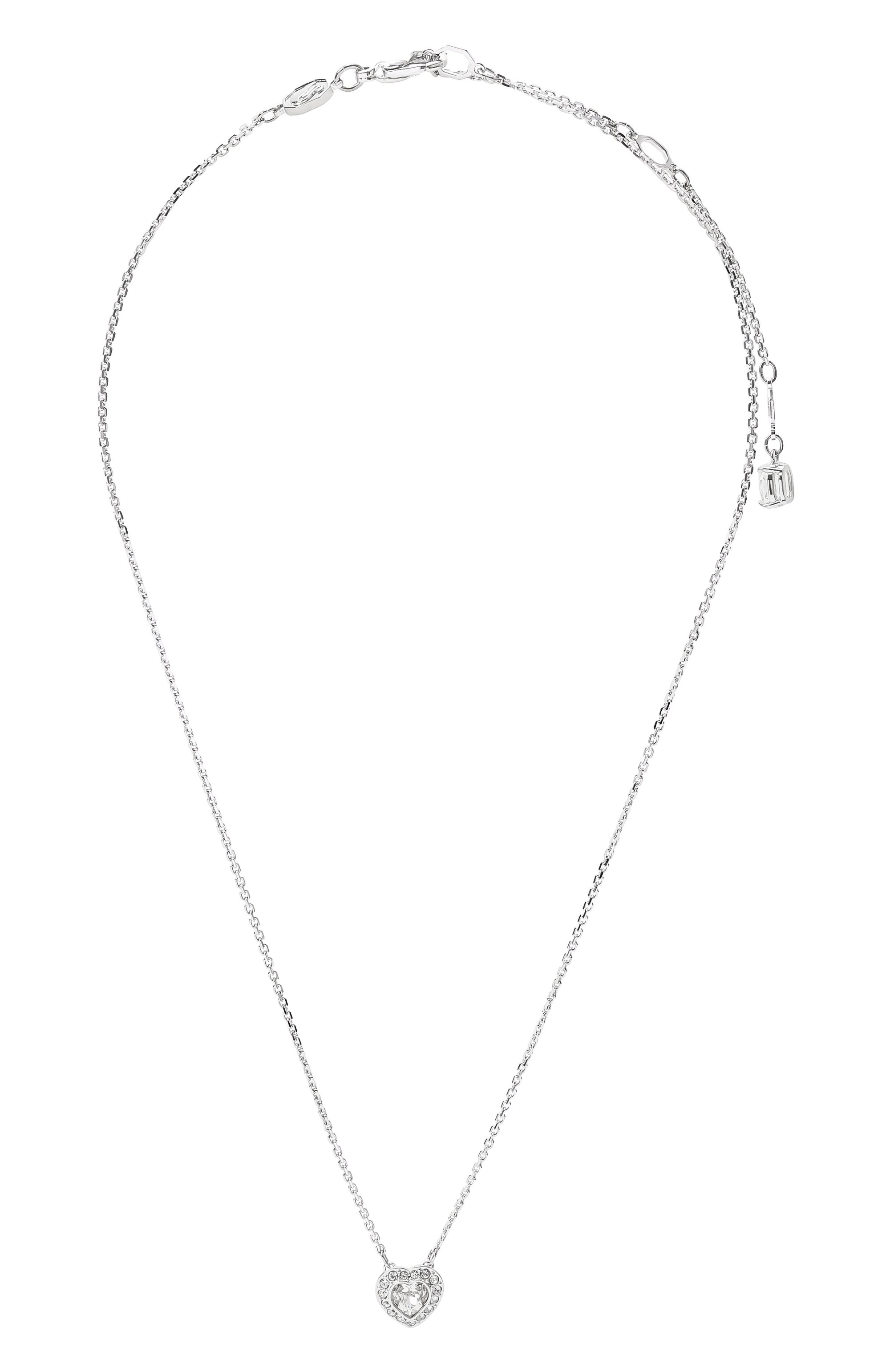 Подвеска ariana grande x swarovski SWAROVSKI серебряного цвета по цене 19850 руб., арт. 5720852, фото 1 Подвеска ariana grande x swarovski SWAROVSKI, арт. 5720852, фото 1