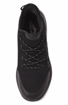 Мужские комбинированные кроссовки fly DSQUARED2 черного цвета, арт. SNM0413/59204345 | Фото 6 (Материал сплава: Проставлено; Подошва: Массивная; Материал внутренний: Текстиль; Драгоценные камни: Проставлено; Материал внешний: Текстиль; Кросс-КТ: Низкие; Стили: Классический; Материал утеплителя: Без утеплителя)