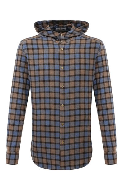 Мужская хлопковая рубашка KITON, арт. UMCMARH0865201