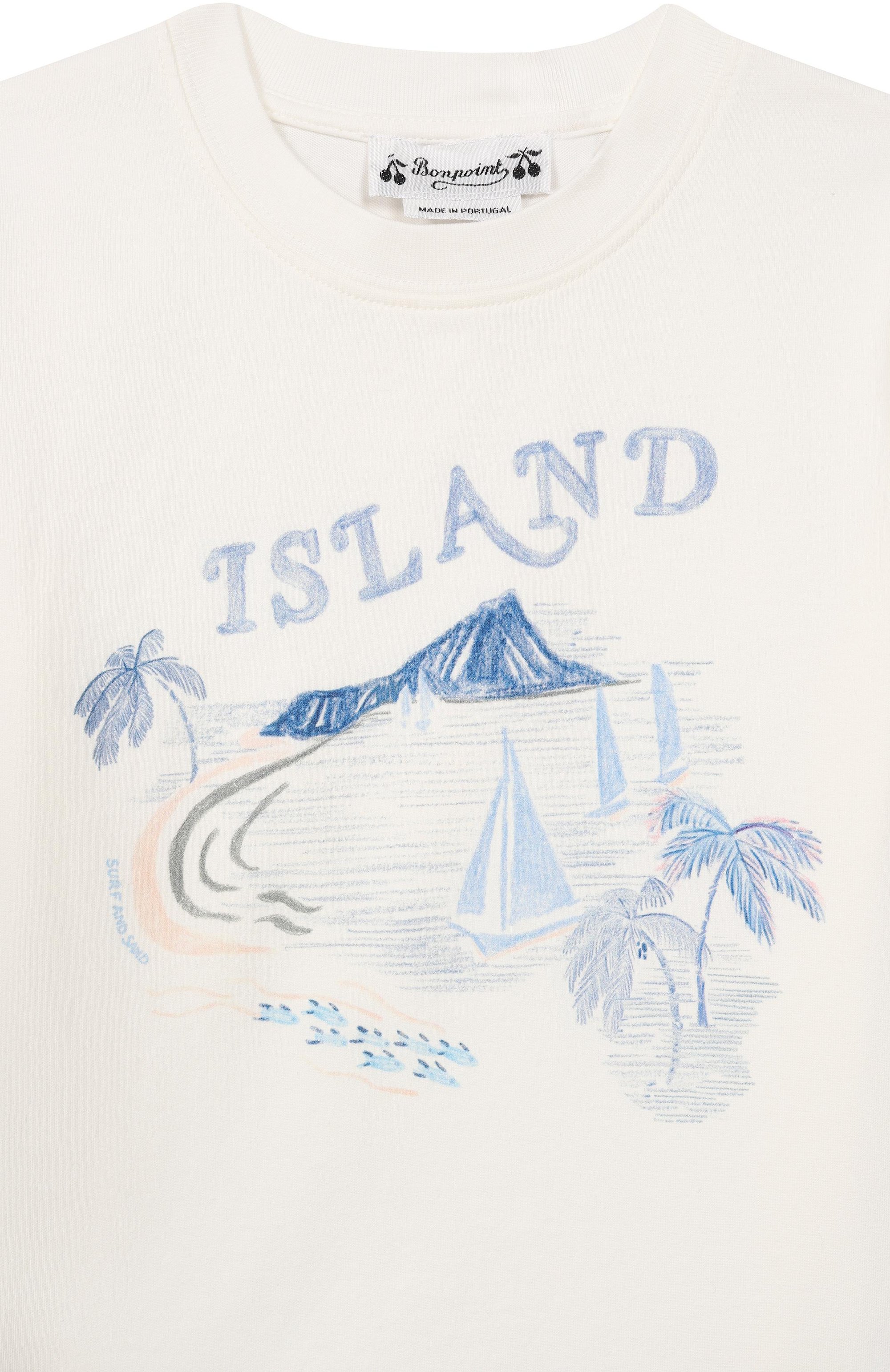 Хлопковая футболка BONPOINT, арт. S06BTSK00020_001, фото 3