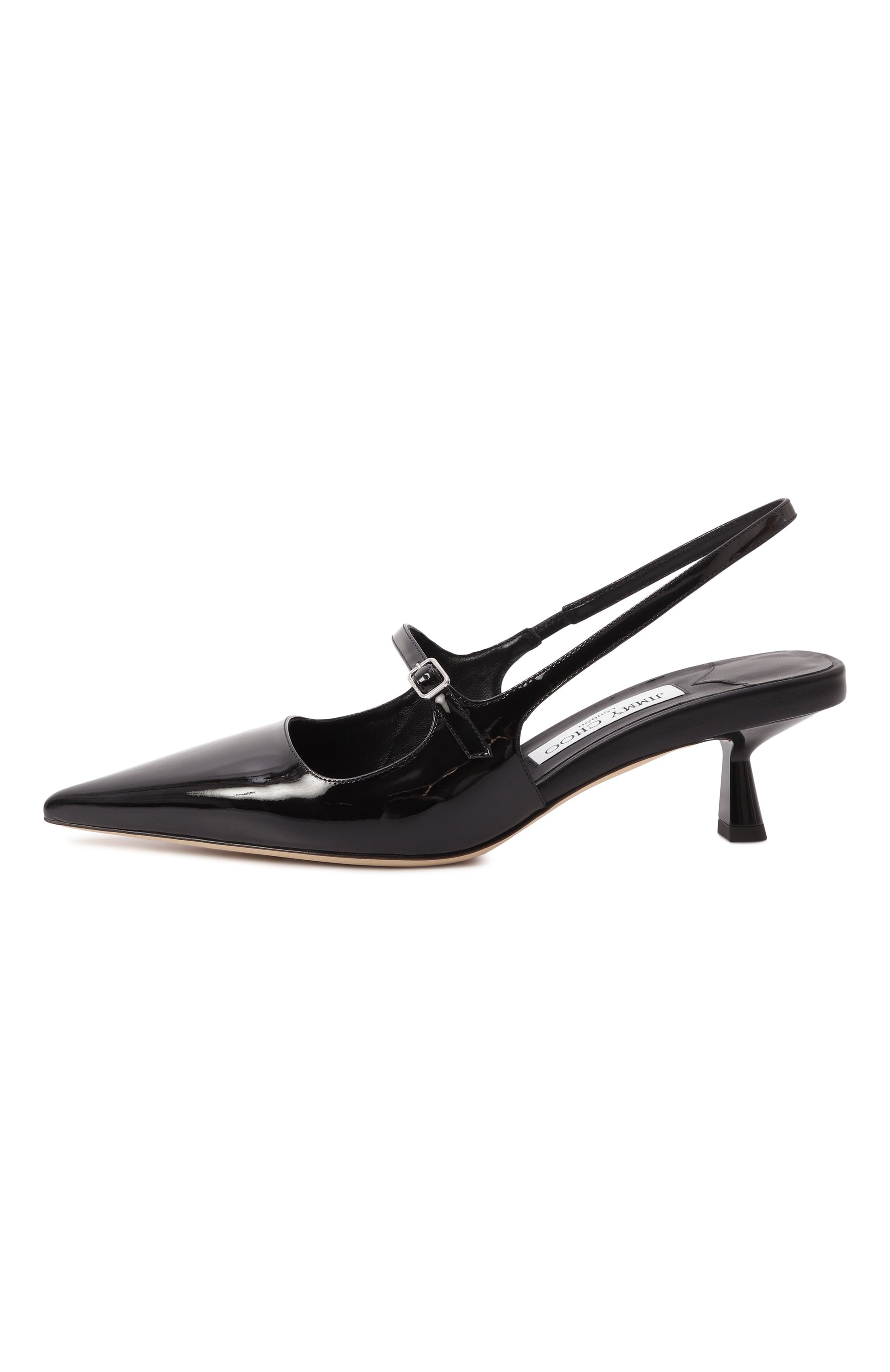 Кожаные туфли didi 45 JIMMY CHOO, арт. DIDI 45/PAT, фото 4