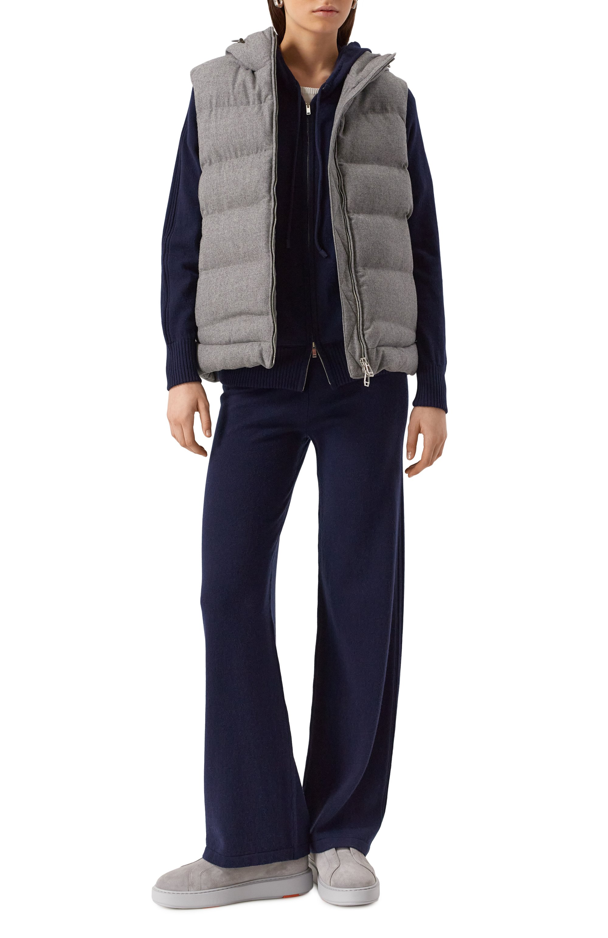 Замшевые кеды SANTONI, арт. WBCG61265GHIPSAP, фото 2