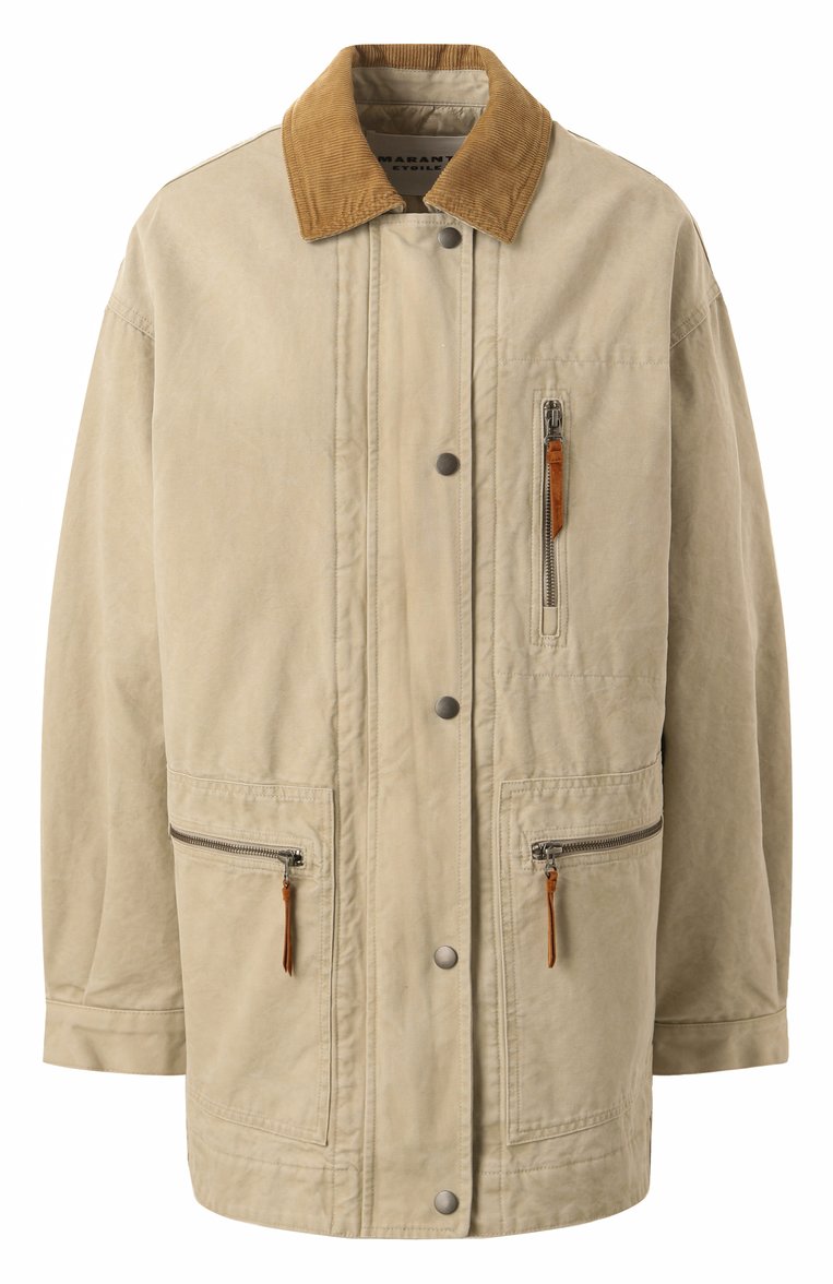 Хлопковая куртка ISABEL MARANT ETOILE, арт. 25PVE0448FA/C1G01E, фото 1