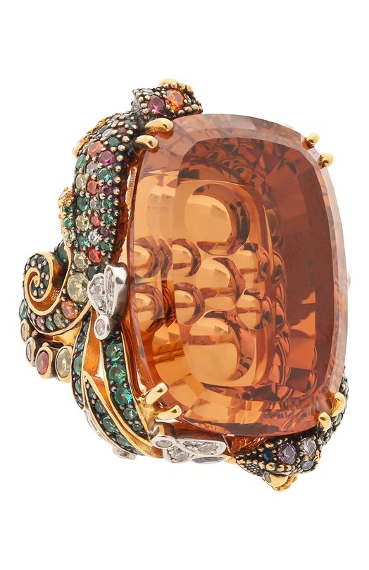 Кольцо Gecko Queensbee 102394 Оранжевый 102394