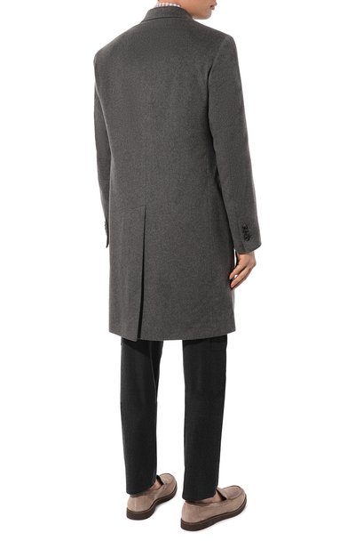 Кашемировое пальто SARTORIA LATORRE серого цвета по цене 176000 руб., арт. A0STA/UE056X, фото 4 Кашемировое пальто SARTORIA LATORRE, арт. A0STA/UE056X, фото 4