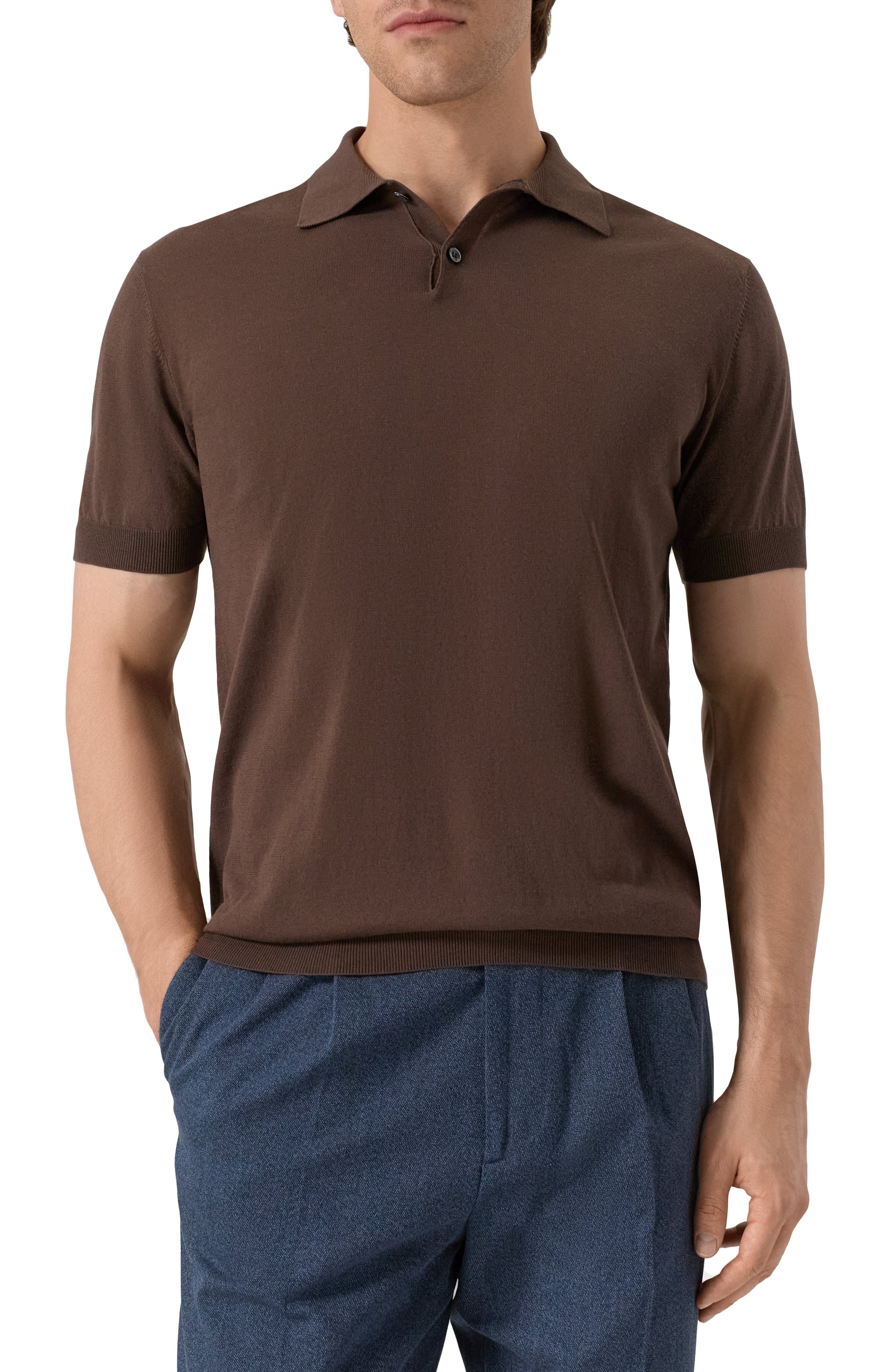 Хлопковое поло L.B.M. 1911, арт. 6410/59043, фото 3