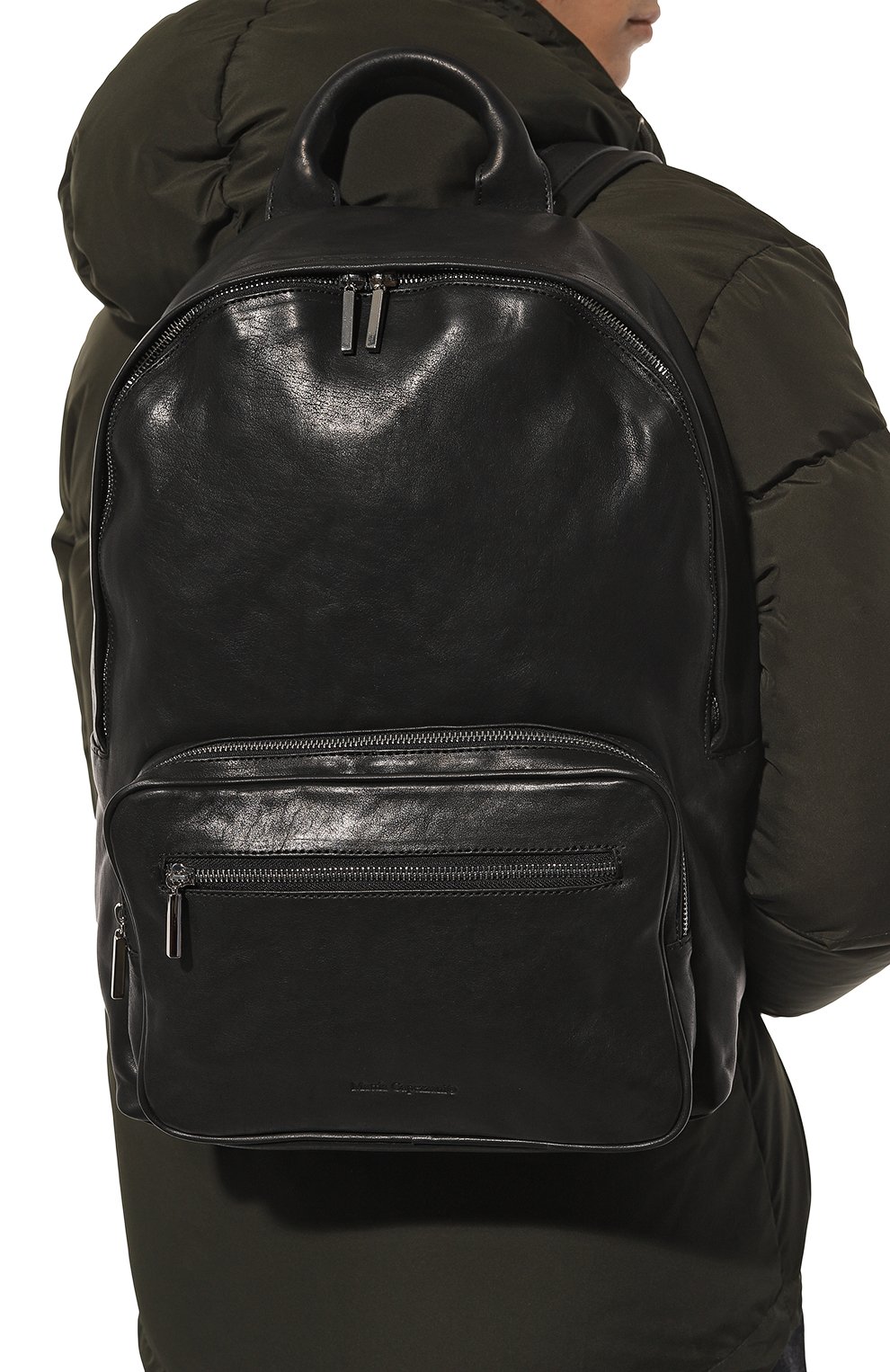 Рюкзак MATTIA CAPEZZANI черного цвета по цене 94400 руб., арт. ZA100/KURNI, фото 2 Рюкзак MATTIA CAPEZZANI, арт. ZA100/KURNI, фото 2
