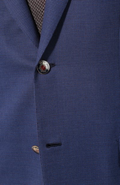 Пиджак из смеси шерсти и шелка BRIONI, арт. RGH00U/P9A8F/PARLAMENT0, фото 5