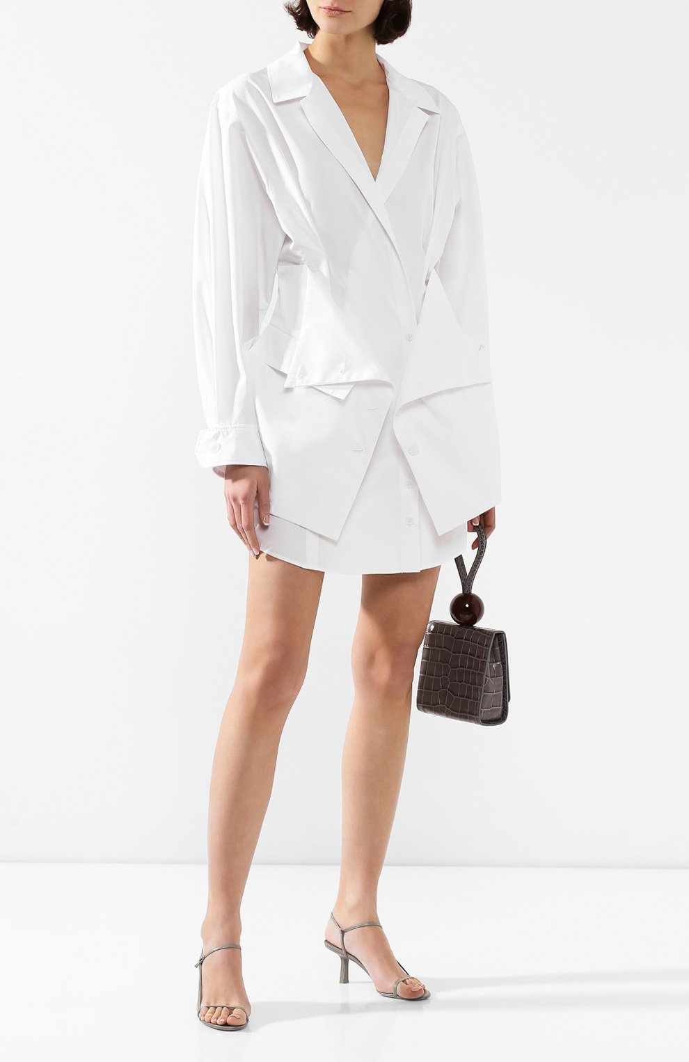 Хлопковое платье JACQUEMUS, арт. 194DR10/62100, фото 2