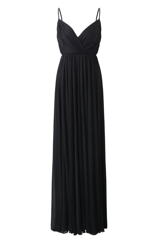 Платье из вискозы и шелка Giambattista Valli 25SSPVCL5179-21JER Чёрный 25SSPVCL5179-21JER