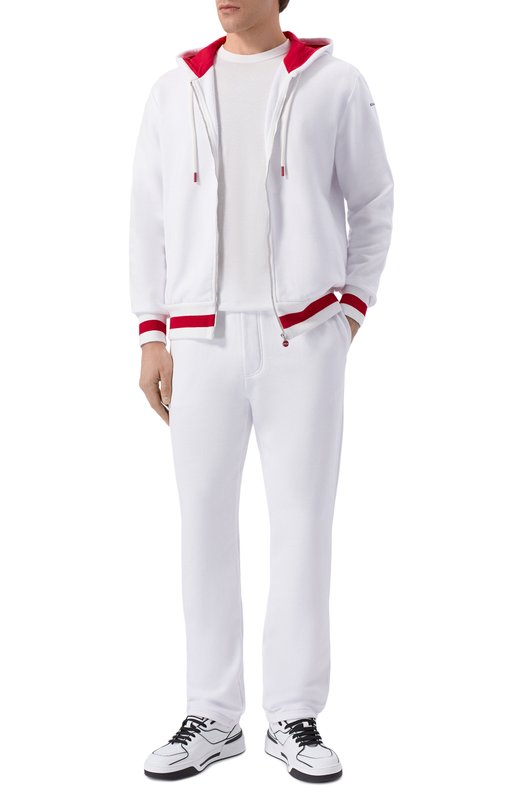 Хлопковый спортивный костюм Kiton UMJ0026 Белый UMJ0026