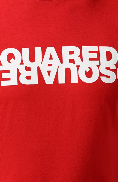 Хлопковая футболка DSQUARED2, арт. S74GD0635/S22427, фото 5