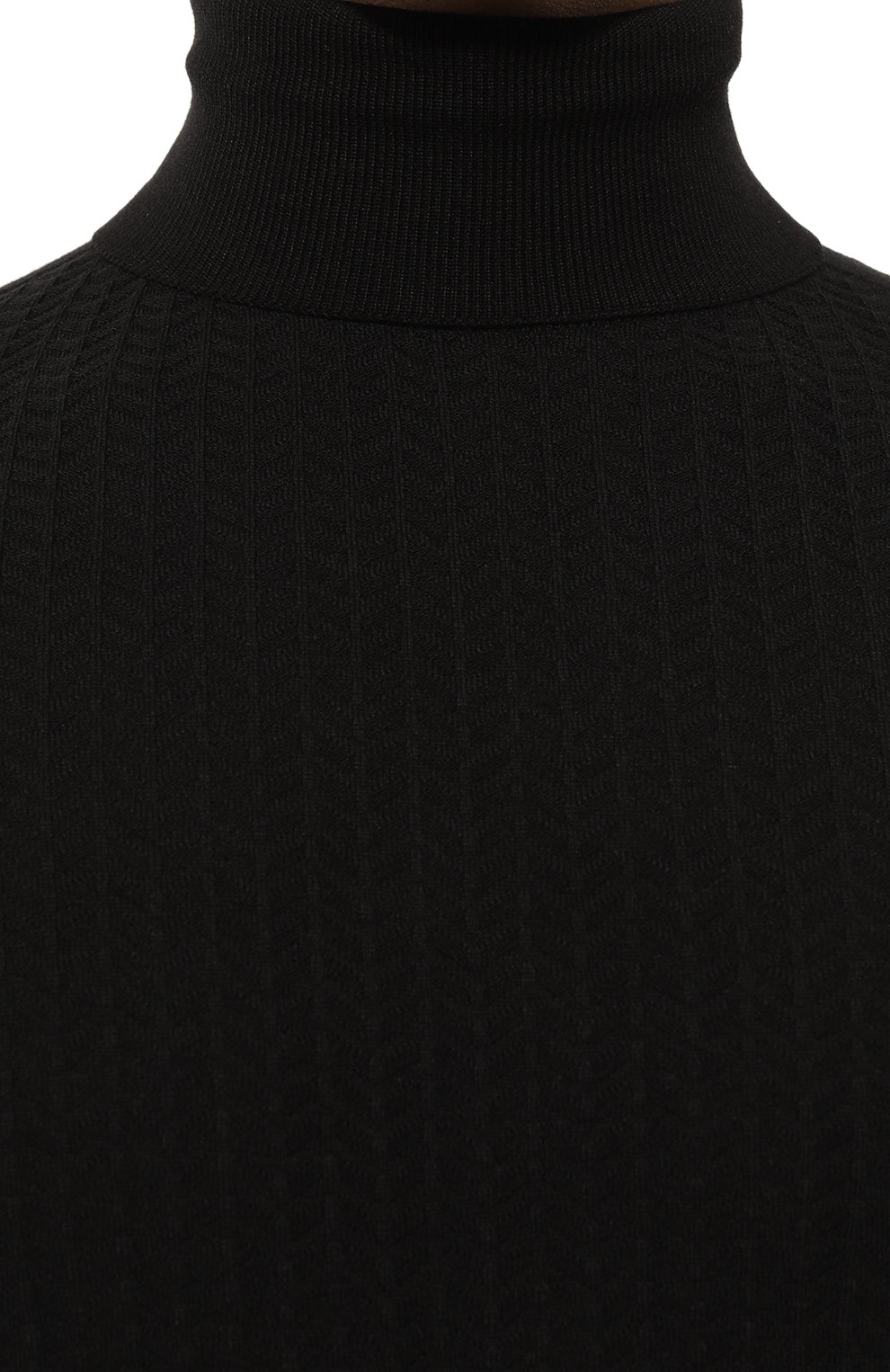 Водолазка из хлопка и кашемира GIORGIO ARMANI, арт. 6RSMA6/SMA6Z, фото 5