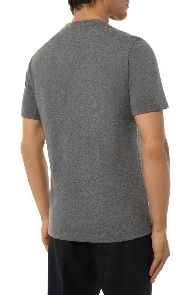 Футболка из хлопка и кашемира CAPOBIANCO, арт. 17M660.WS00., фото 1