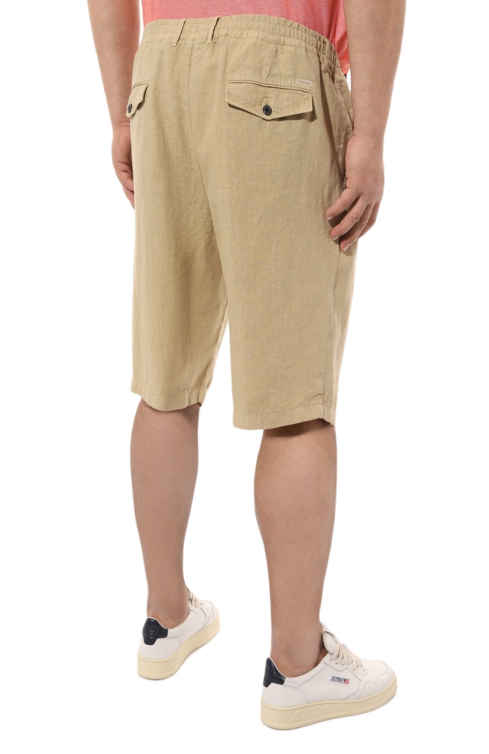 Льняные шорты PAUL&SHARK, арт. 23414040/IU9/62-64, фото 4