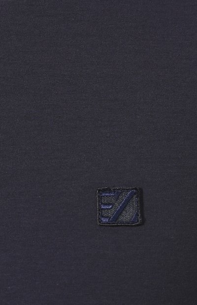 Хлопковая футболка ZEGNA, арт. N2M200010, фото 5