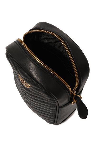 Сумка PINKO черного цвета по цене 24950 руб., арт. 100883/A0GK, фото 5 Сумка PINKO, арт. 100883/A0GK, фото 5